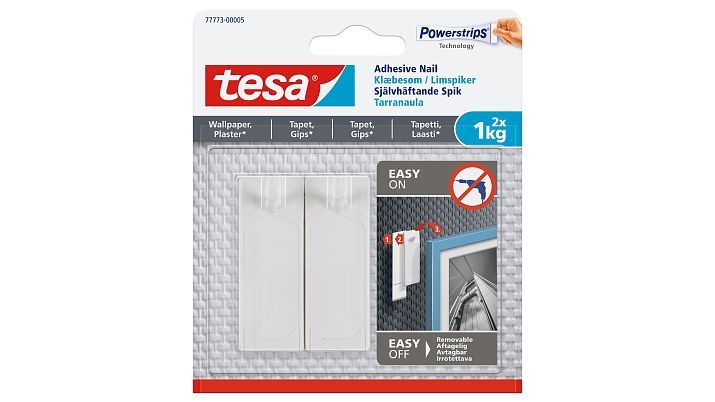 Tvirtinimo sistema nelygiems paviršiams TESA, 2 x 1 kg-1