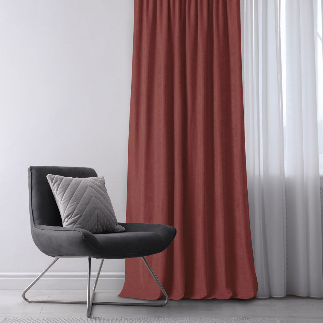 Naktinė užuolaida MILANA CORAL TAB, 220x270 cm - 4