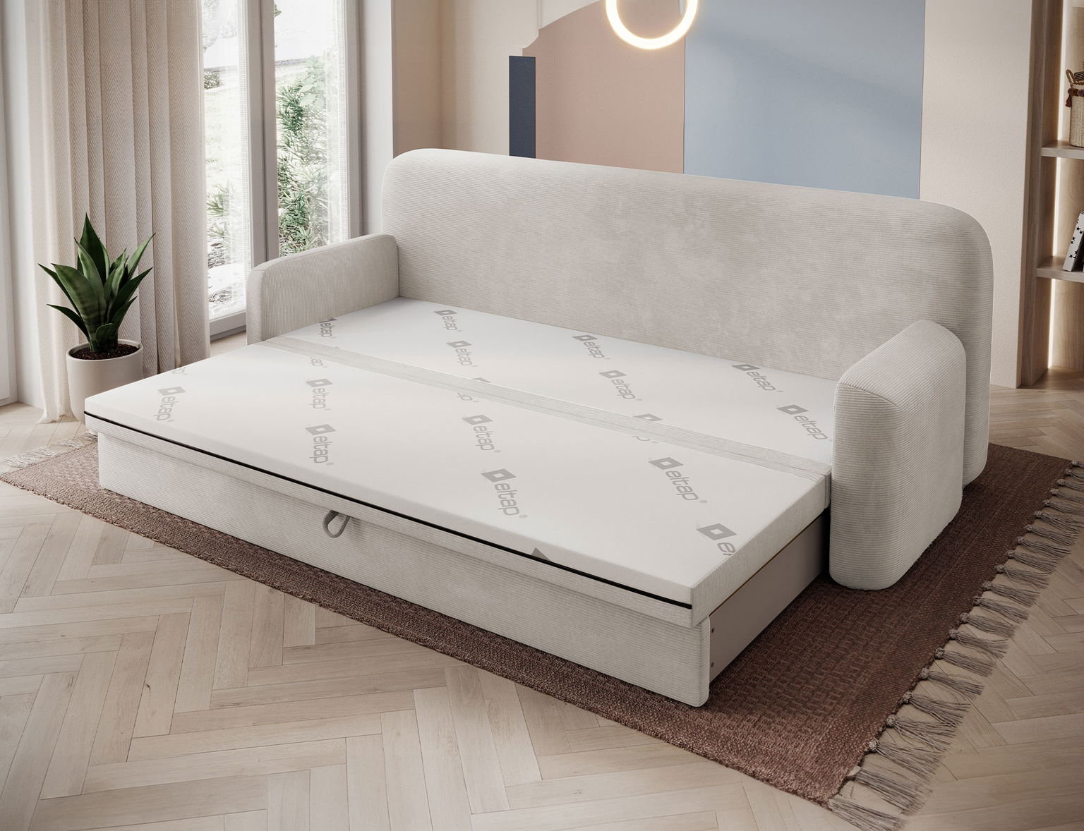 Sofa Elioss Tabbris, smėlio - 7
