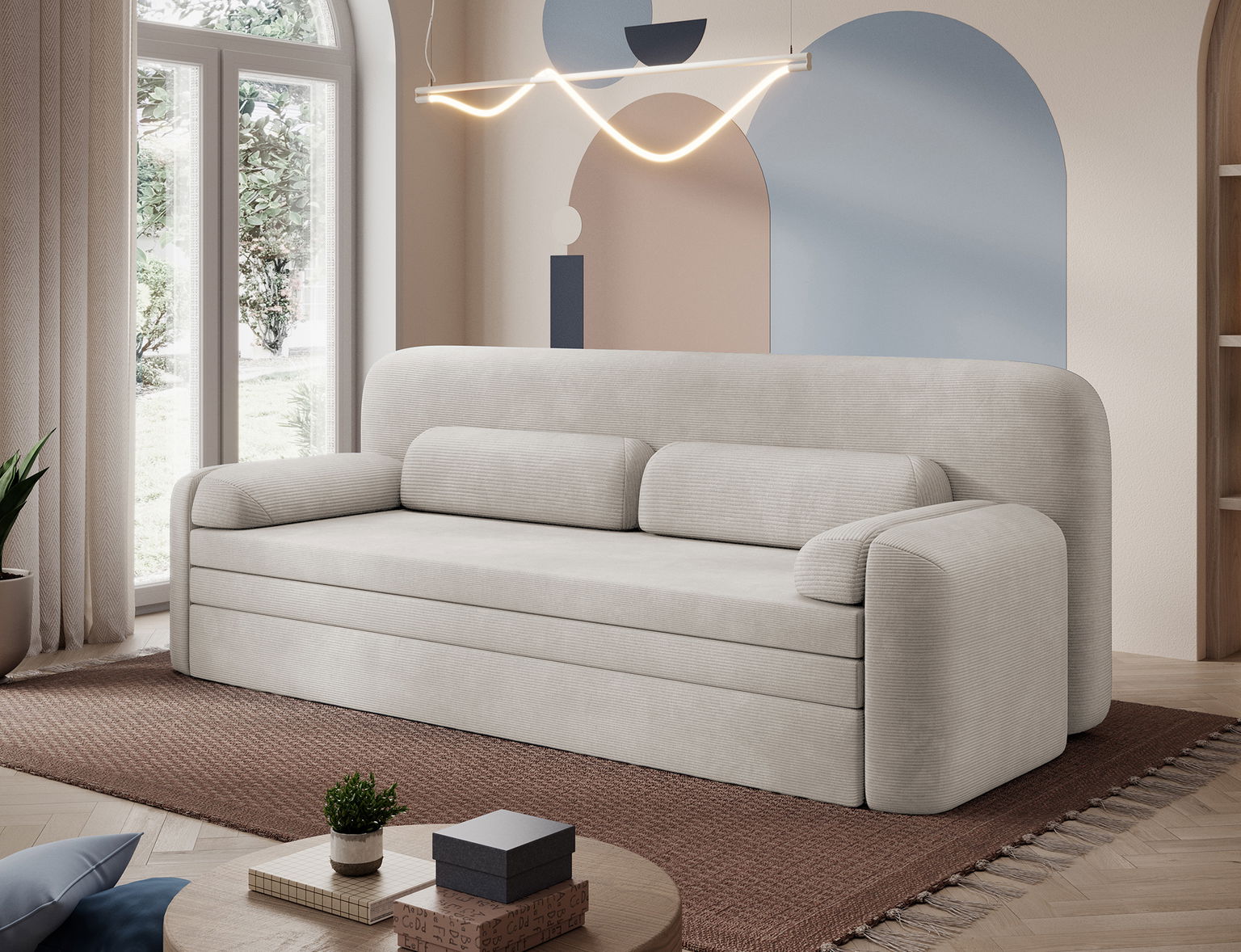 Sofa Elioss Tabbris, smėlio - 6