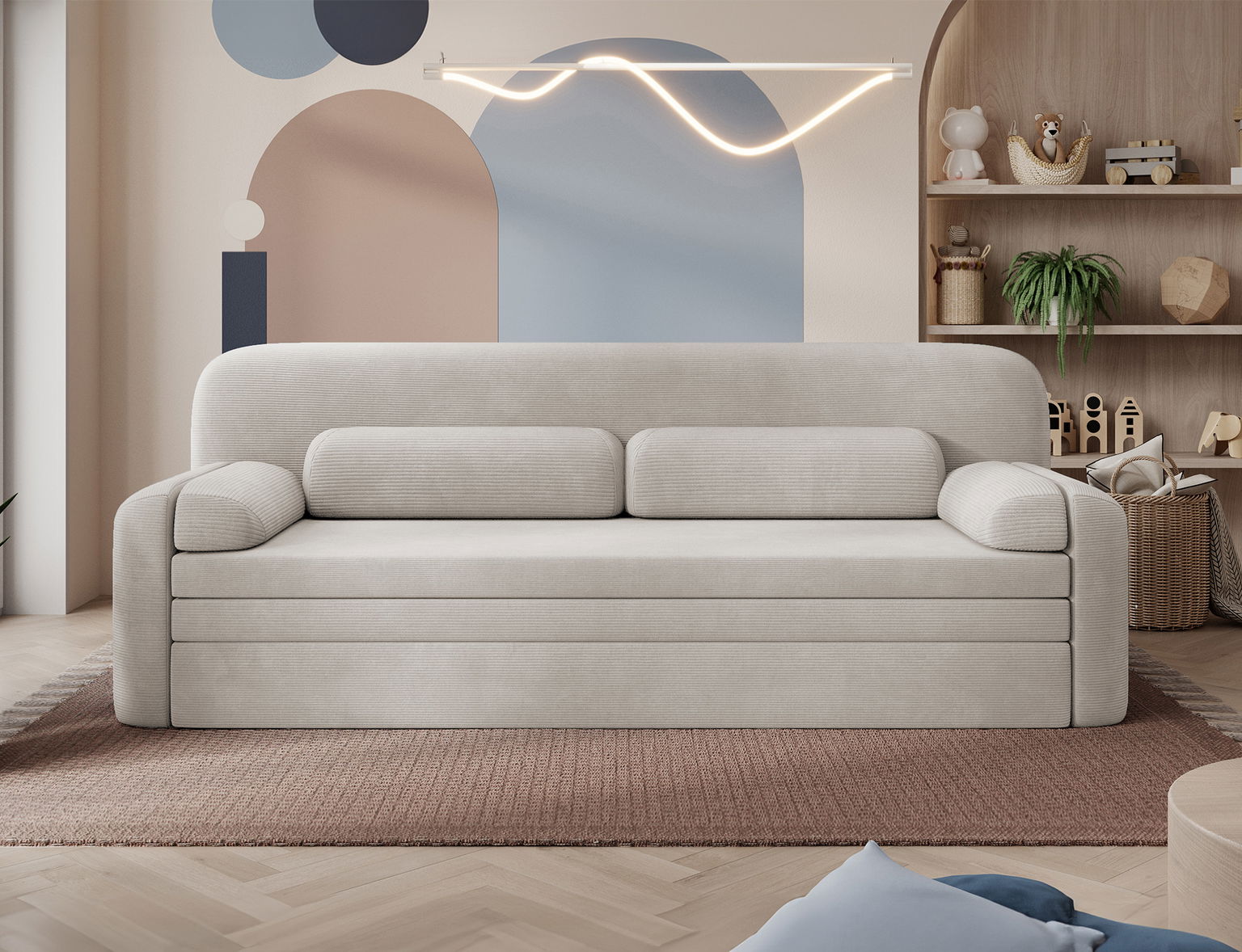 Sofa Elioss Tabbris, smėlio - 4