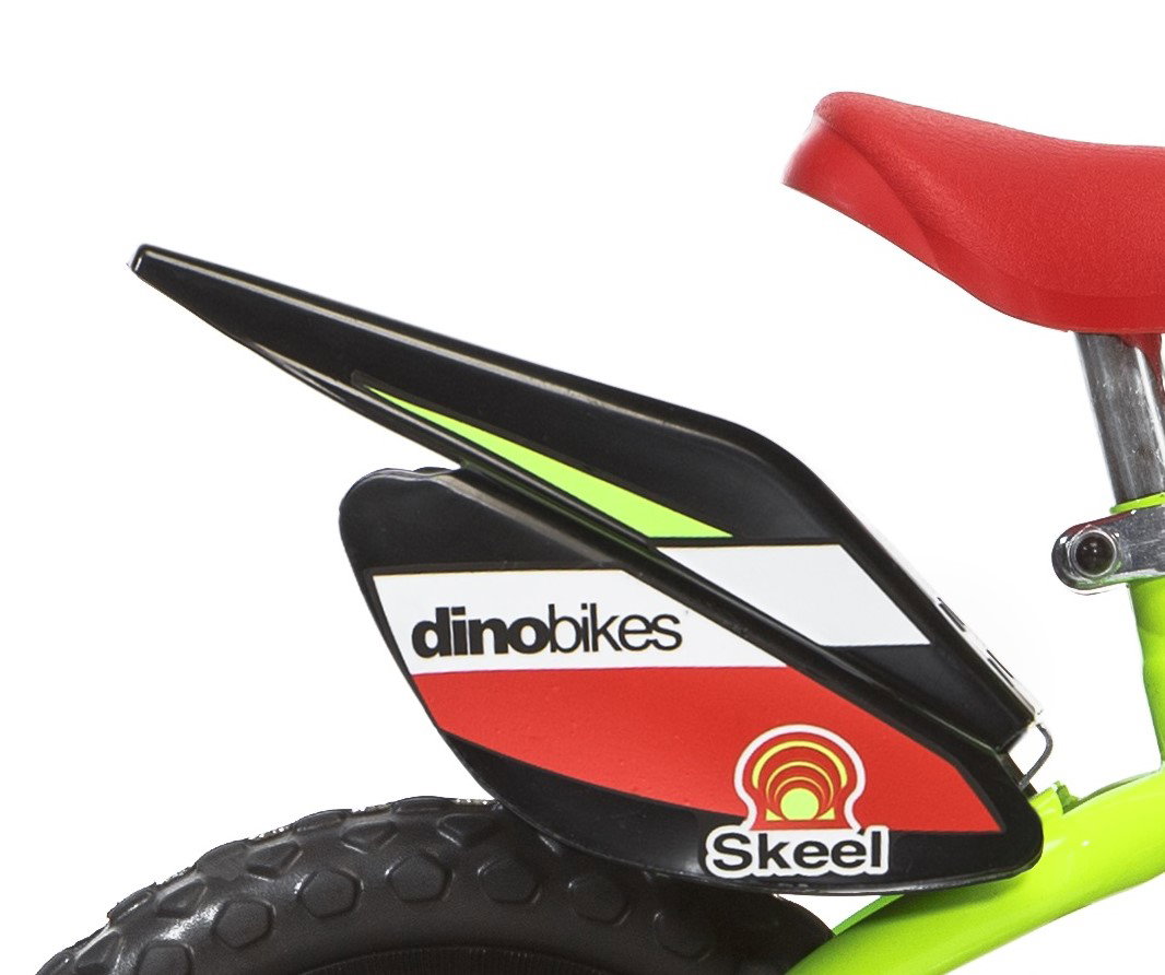Vaikiškas dviratis Dino Bikes Raptor 612L-03RP, raudonas/žalias, 12"-1