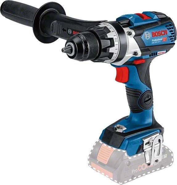Akumuliatorinis suktuvas-gręžtuvas BOSCH PRO GSR 18V-110 C solo, 18 V (be akumuliatoriaus ir pakrovėjo) - 1