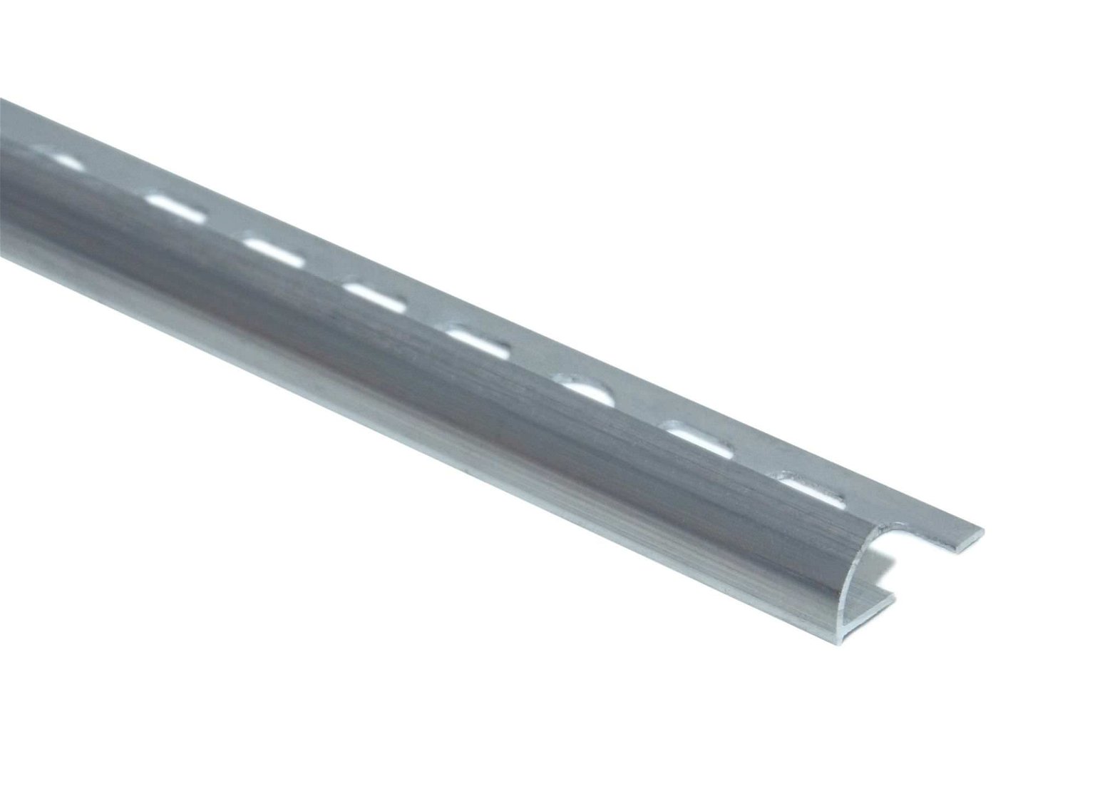 Aliumininis plytelių profilis Z2A A3, išorinis, anoduotas Aliumininis, 10 mm x 2,5 m