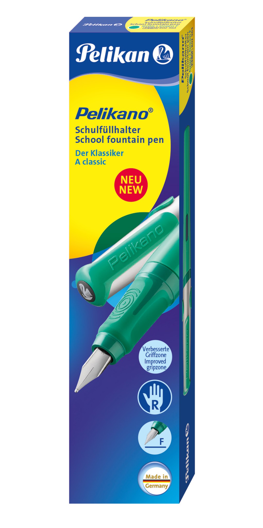 Plunksnakotis PELIKANO P480 F, žalias - 3