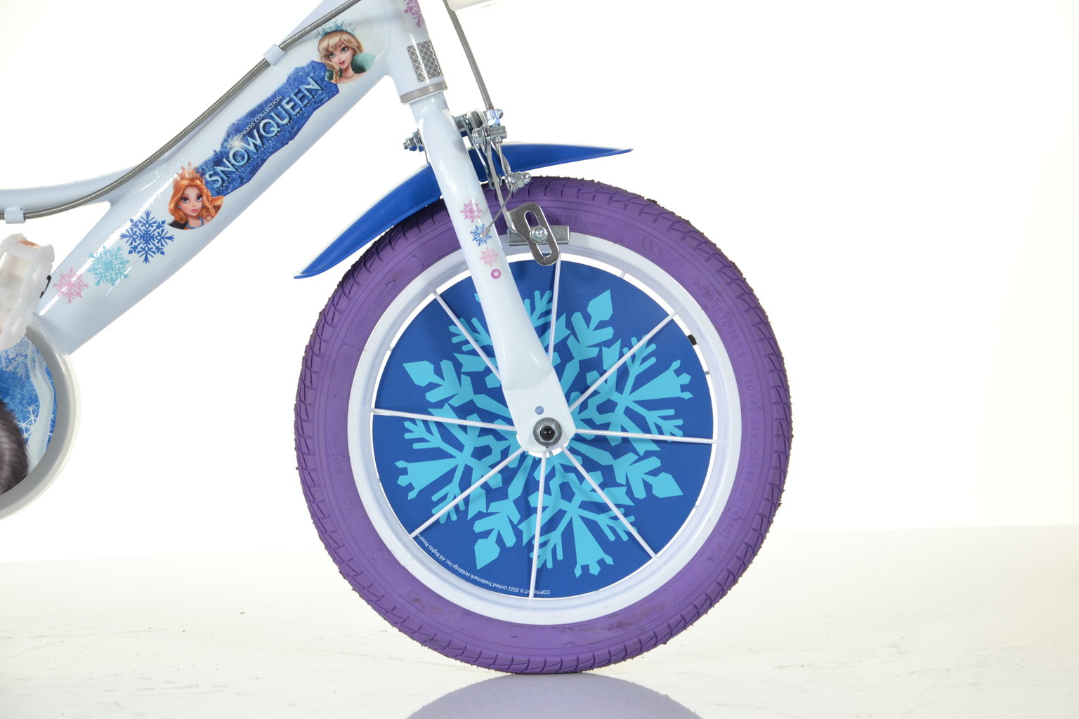 Vaikiškas dviratis Dino Bikes Snow Queen 16" - 4