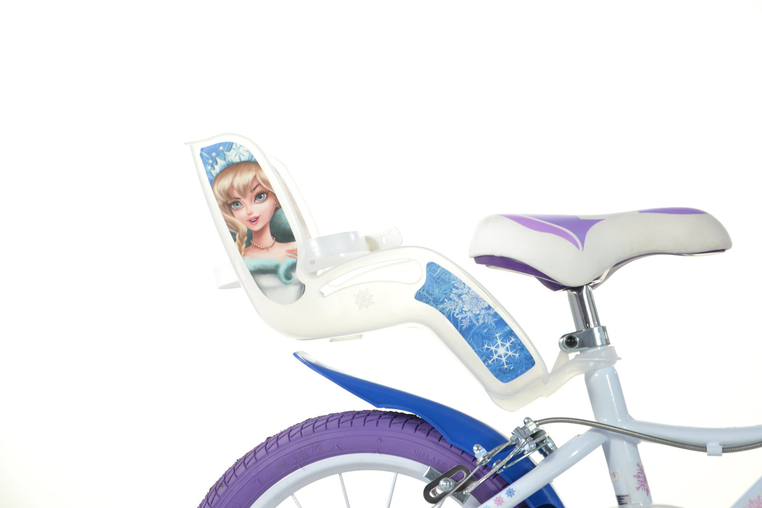 Vaikiškas dviratis Dino Bikes Snow Queen 16"-1