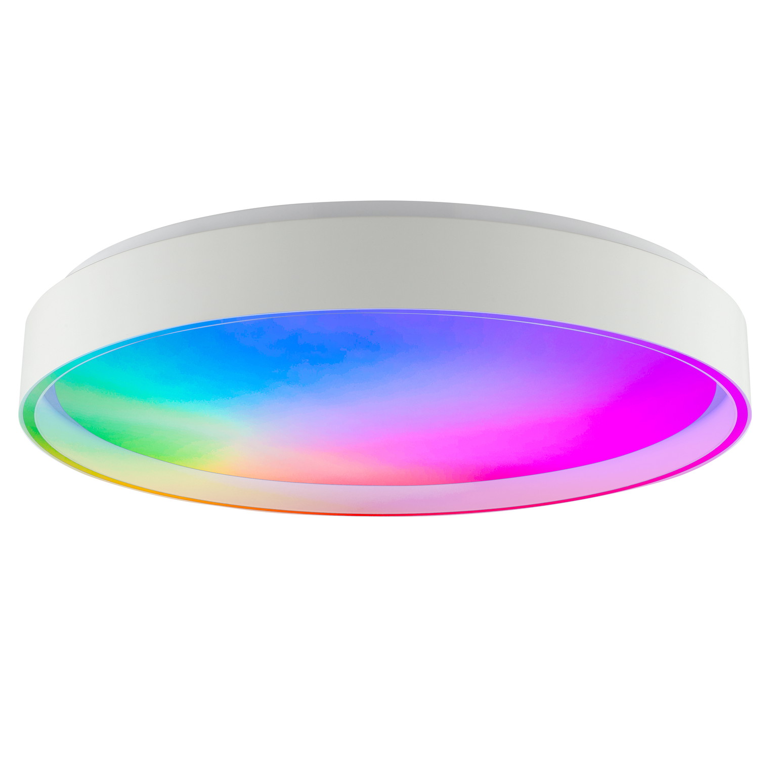 Lubinis LED šviestuvas BRILLIANT CORALIA, 40W, CCT 3000-6500K, ICRGB, DIM, 4400lm, ø49cm, su pultu-0