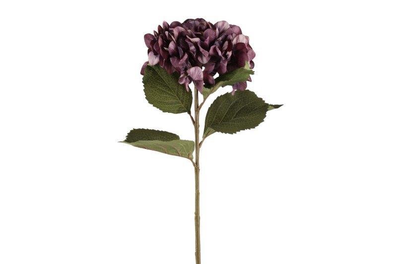 Dirbtinė gėlė HYDRANGEA, įv. spalvų, 80 cm - 3