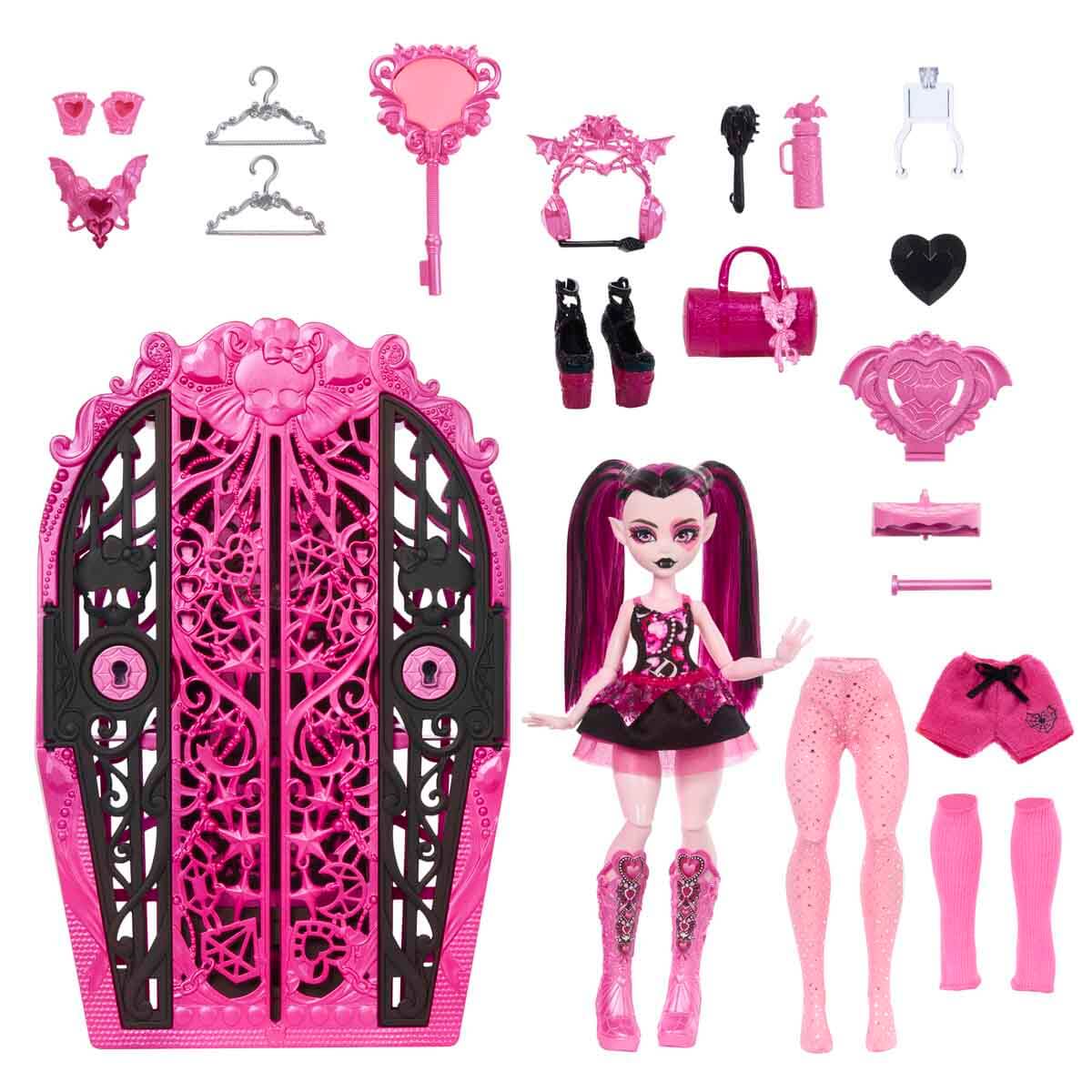 Lėlės siurprizų rinkinys MONSTER HIGH SKULLMATES, paslaptingų monstrių serija - 3