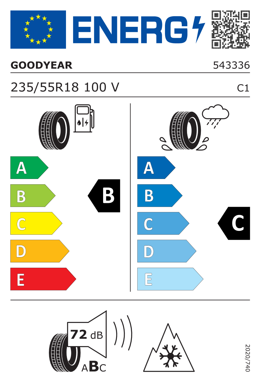 Goodyear Vector 4Seasons SUV Gen 2 235/55 R18 100 V - 2