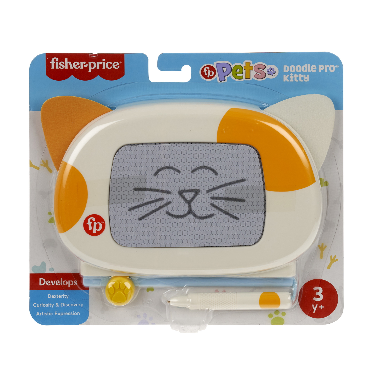 Fisher Price magnetinė piešimo lentelė  gyvūnėlis - 7