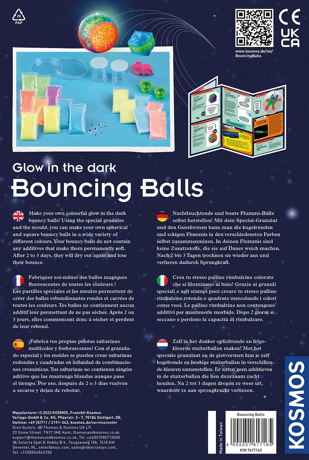 Lavinamasis rinkinys BOUNCING BALLS 8-12-1