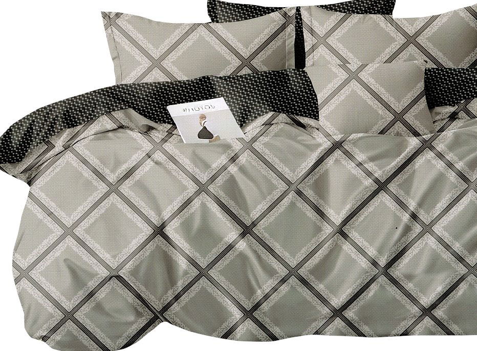 Patalynės komplektas PME-699 su paklode, 200x220 cm, 2x70x80 cm, mikropluoštas - 2
