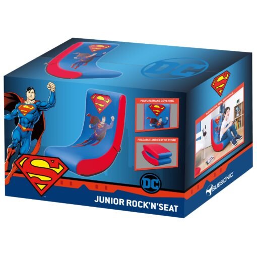 Žaidimų kėdė Subsonic Junior Superman, mėlyna - 7