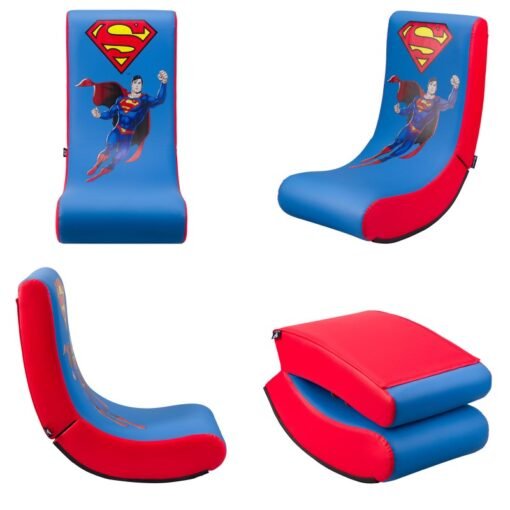 Žaidimų kėdė Subsonic Junior Superman, mėlyna - 2