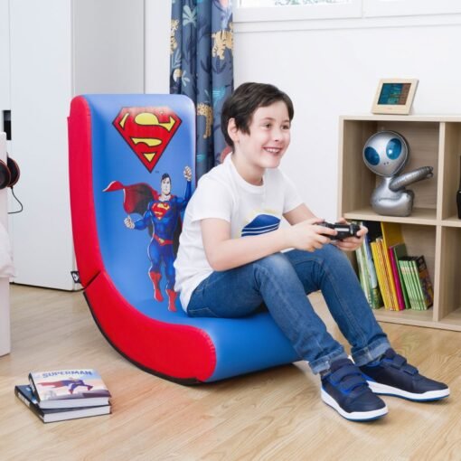 Žaidimų kėdė Subsonic Junior Superman, mėlyna - 6