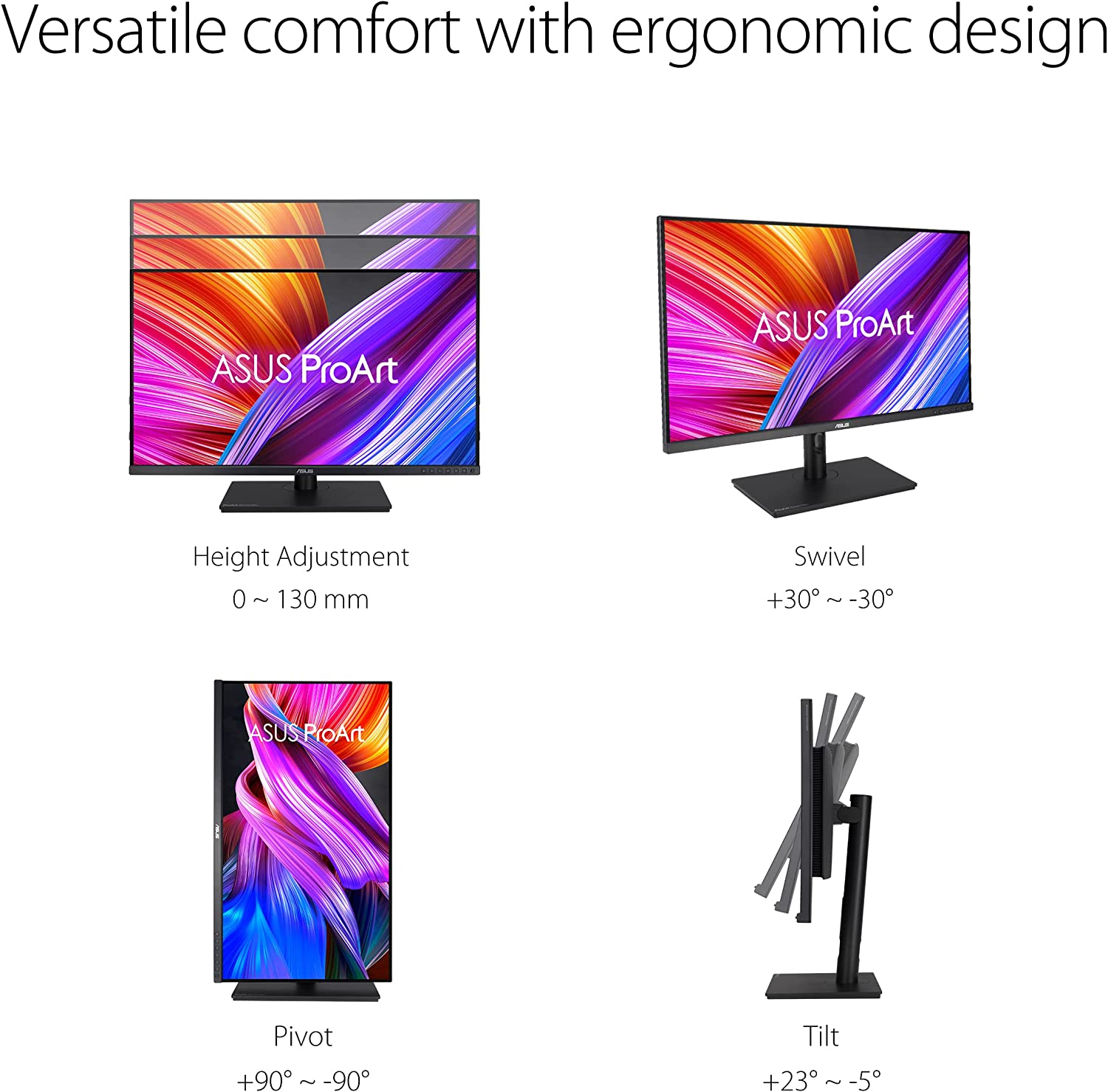 Monitorius Asus ProArt Display PA328QV, 31.5", 5 ms - 5