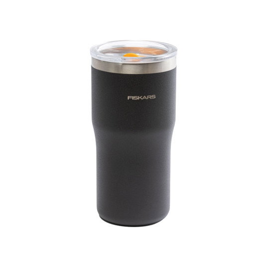Termopuodelis FISKARS on-the-go, juodos sp., 0,5 l-0