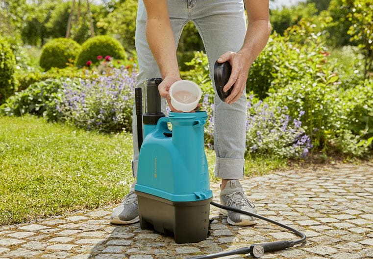 Purkštuvas kabinamas ant nugaros GARDENA, 12 l - 3