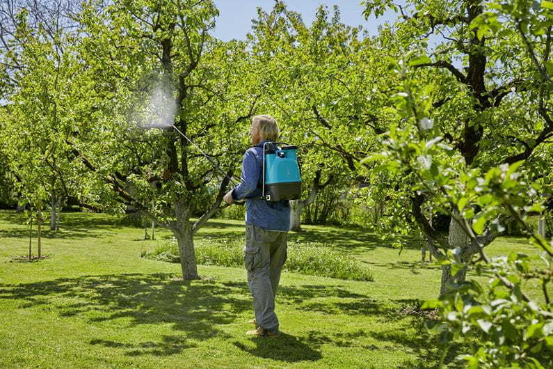 Purkštuvas kabinamas ant nugaros GARDENA, 12 l - 4