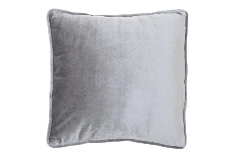 Dekoratyvinė pagalvėlė 4LIVING Velvet, pilkos sp., 45 x 45 cm, 100 % poliesteris