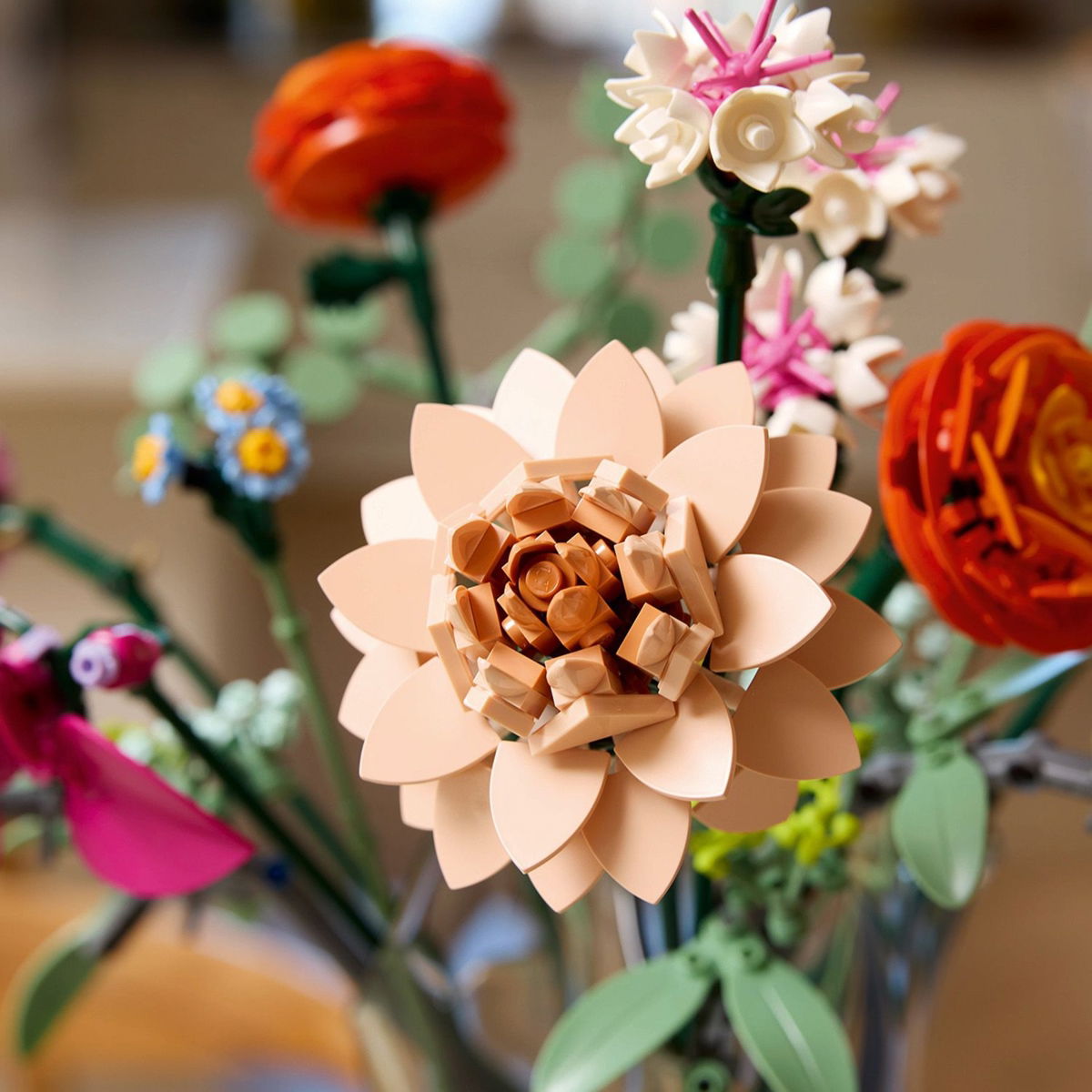 Konstruktorius LEGO Botanicals Pretty Pink Flower Bouquet - 5