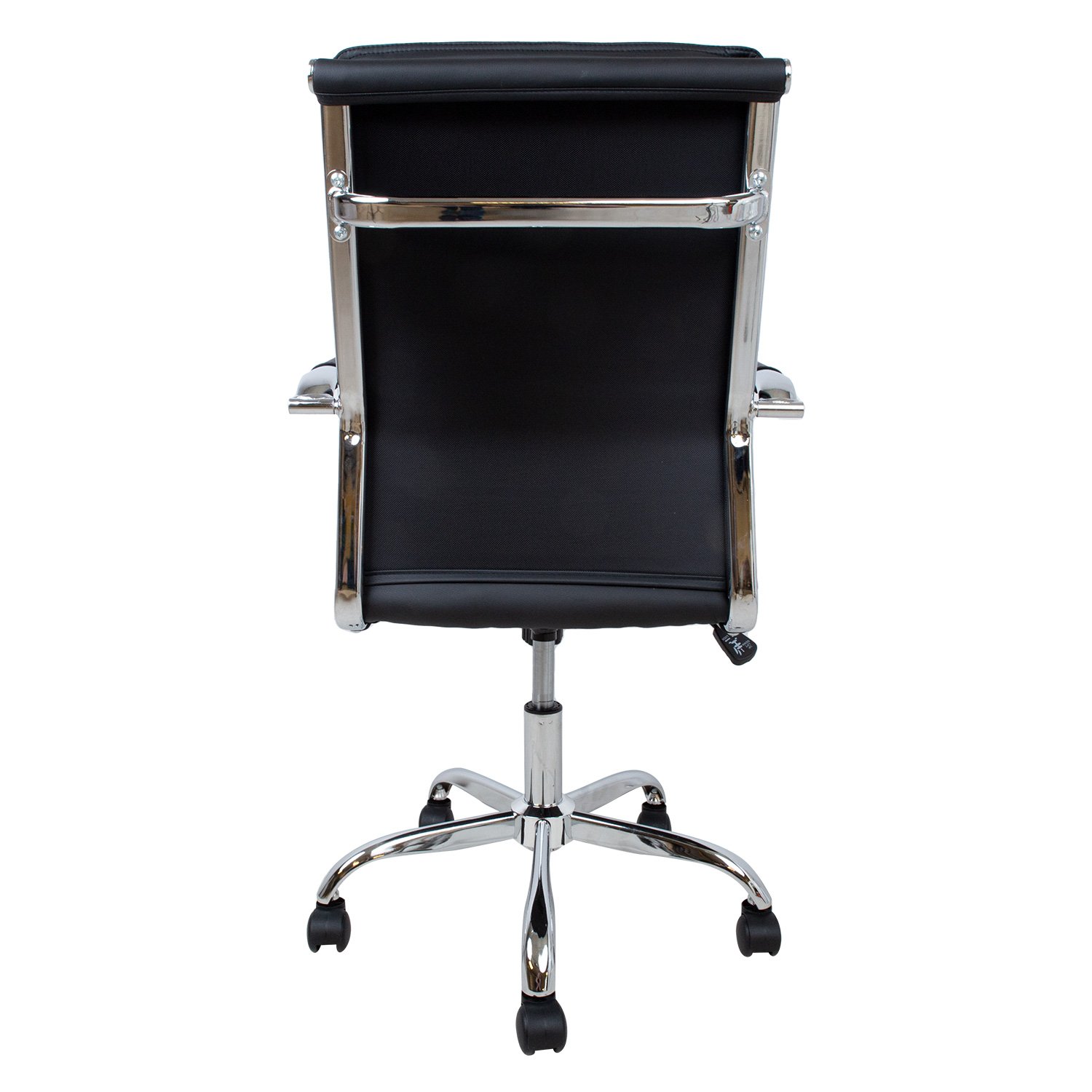 Biuro kėdė ULTRA, 54,5x63xH94-104 cm, juoda - 4