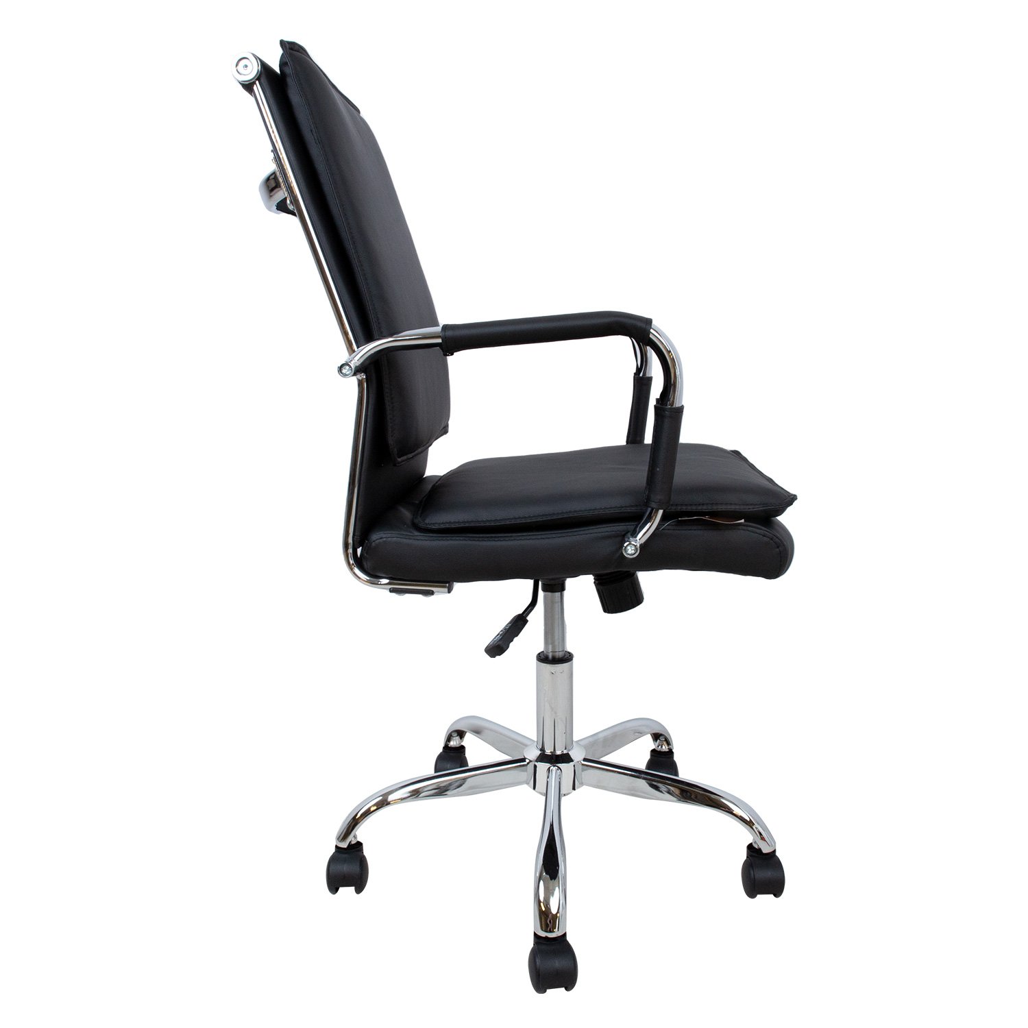 Biuro kėdė ULTRA, 54,5x63xH94-104 cm, juoda - 3