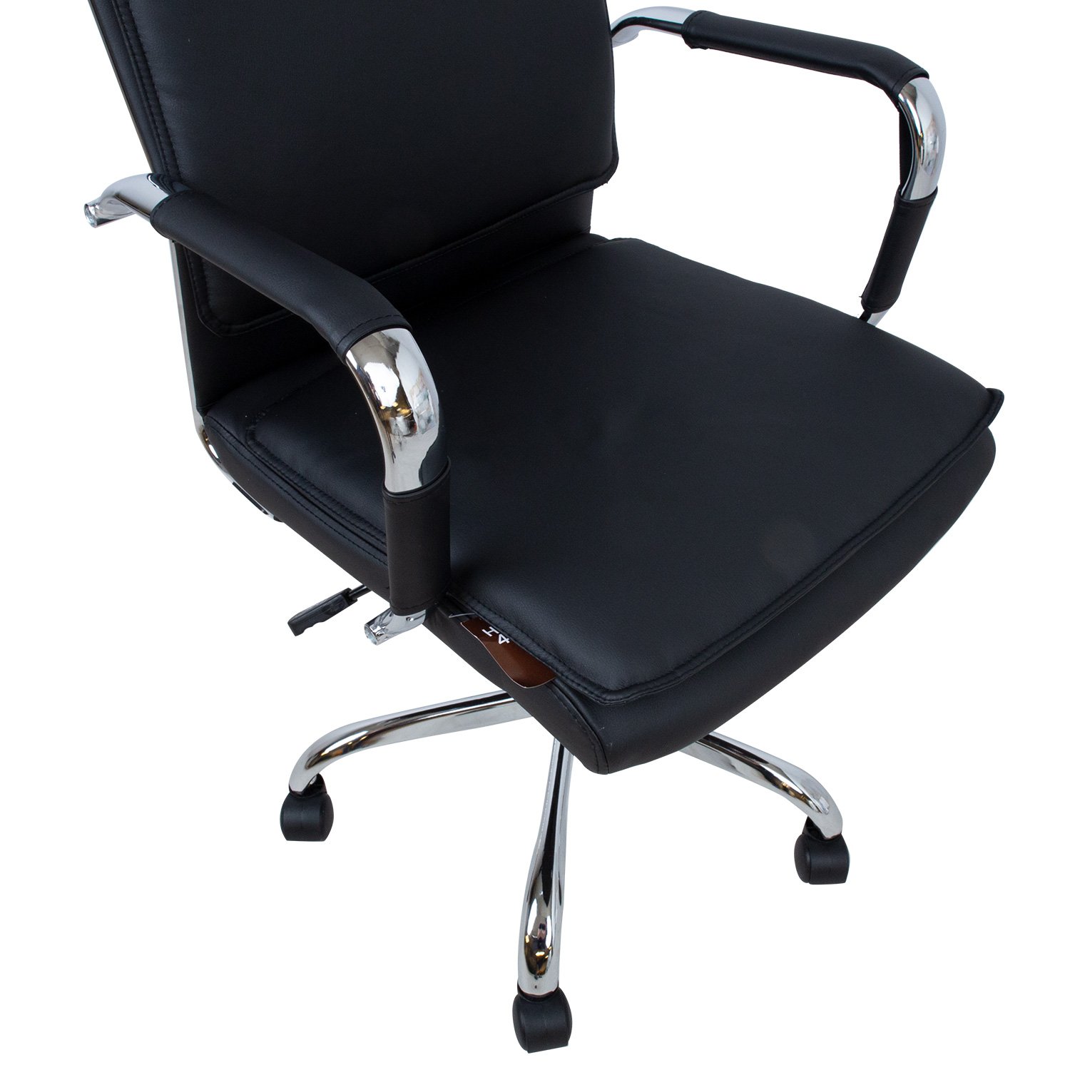 Biuro kėdė ULTRA, 54,5x63xH94-104 cm, juoda - 6