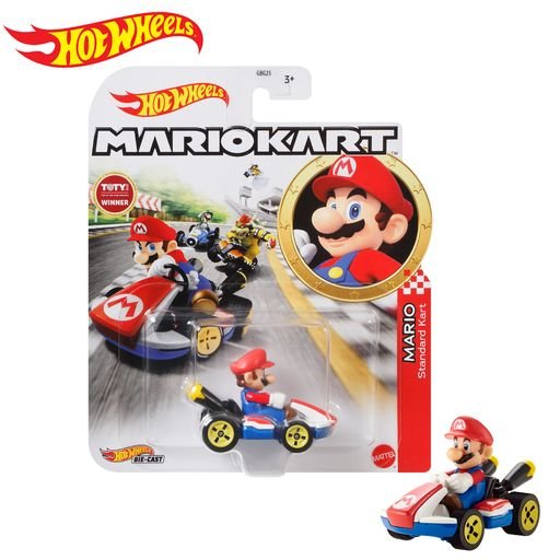 Hot Wheels Mario Kart automodeliukas Mario