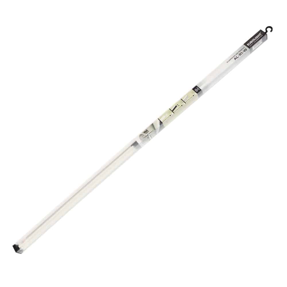 Profilis LED juostoms EUROLIGHT AL-R2-W, aliuminis, įfrezuojamas, baltos sp., anoduotas,2m-1