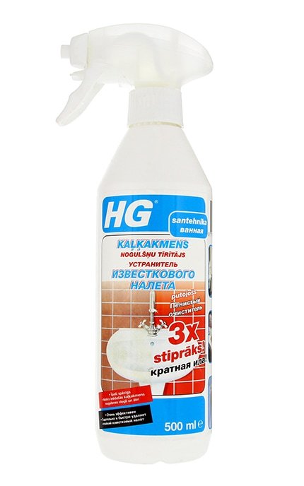 Kalkių apnašų valymo priemonė HG, 500 ml