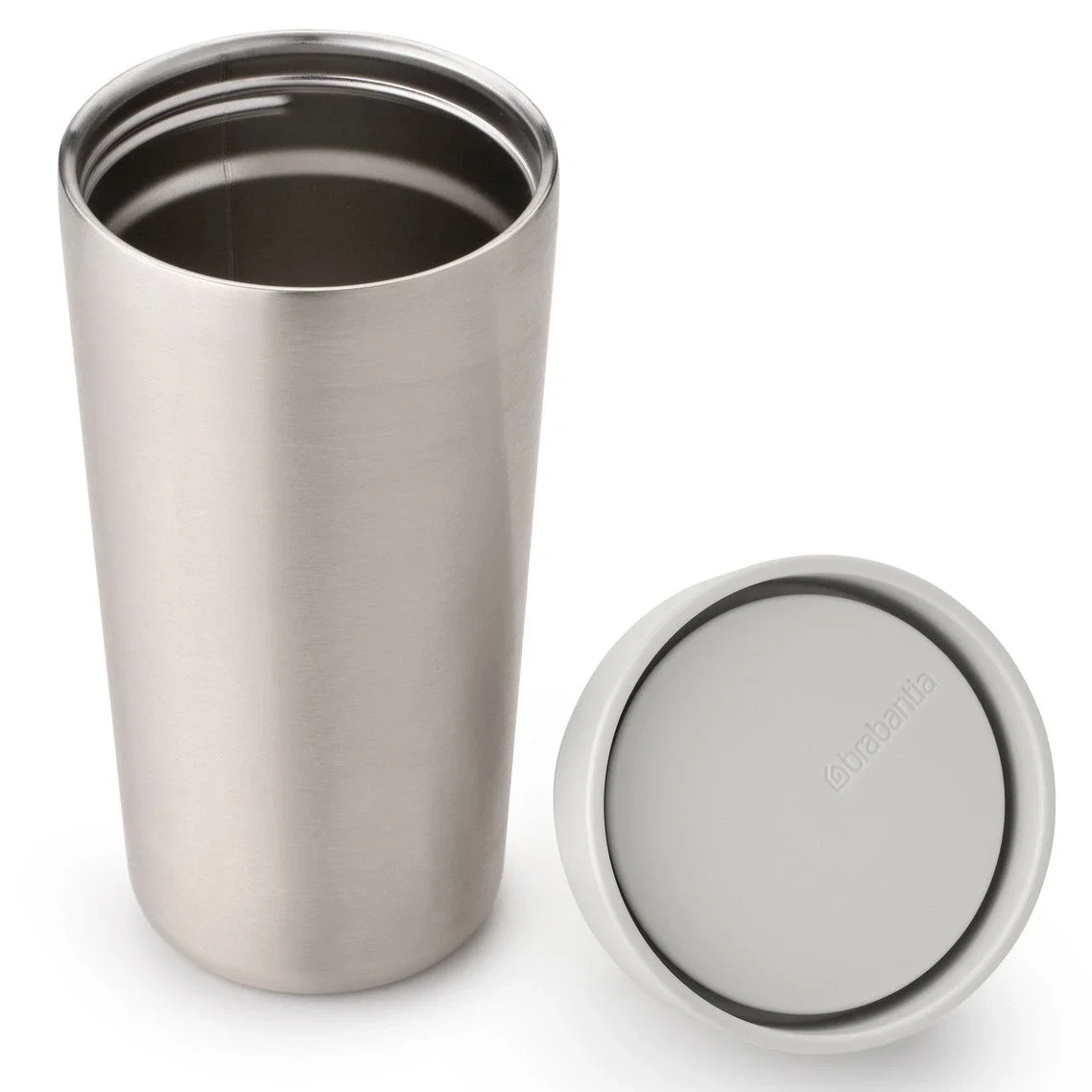 Termo puodelis BRABANTIA Make & Take, šv. pilkos sp., 360 ml - 3