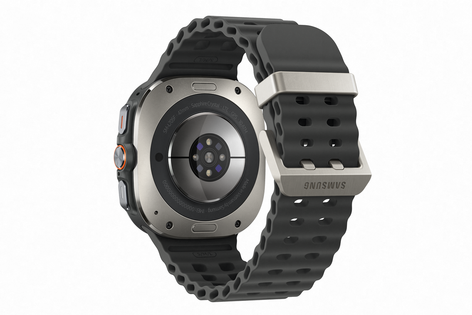Išmanusis laikrodis Samsung Galaxy Watch Ultra, LTE, 45 mm, sidabro - 4