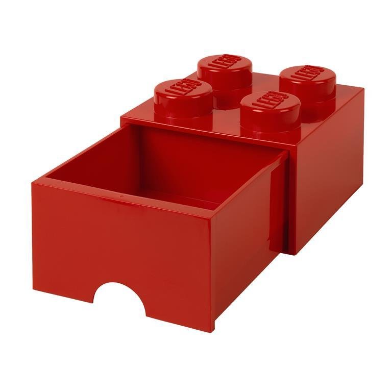 Daiktadėžė LEGO BRICK, raudonos sp., 25 x 25 x 18 cm, 470 ml - 2