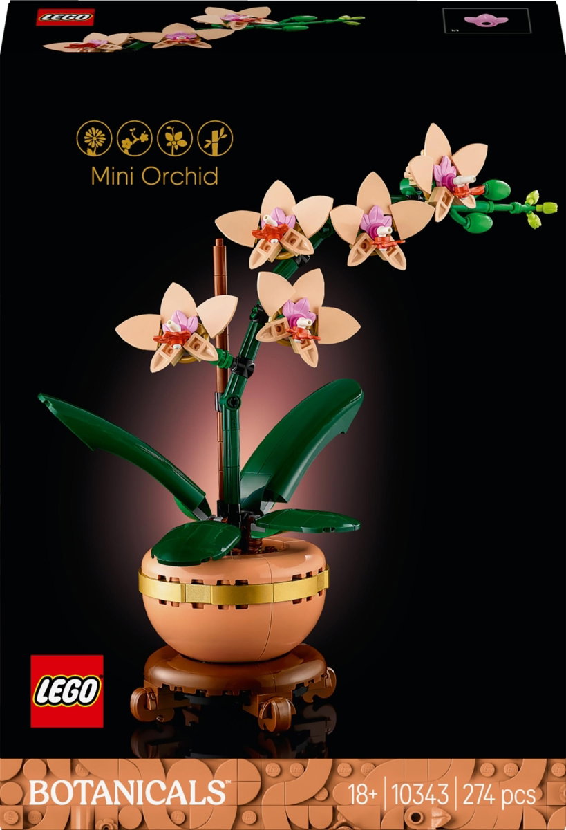 Konstruktorius LEGO® Botanicals Mini Orchid, 10343 - ermitazas.lt