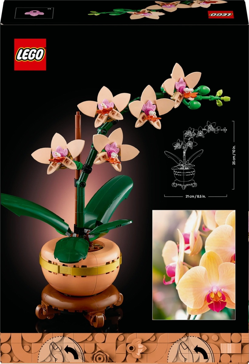 Konstruktorius LEGO® Botanicals Mini Orchid, 10343 - 8