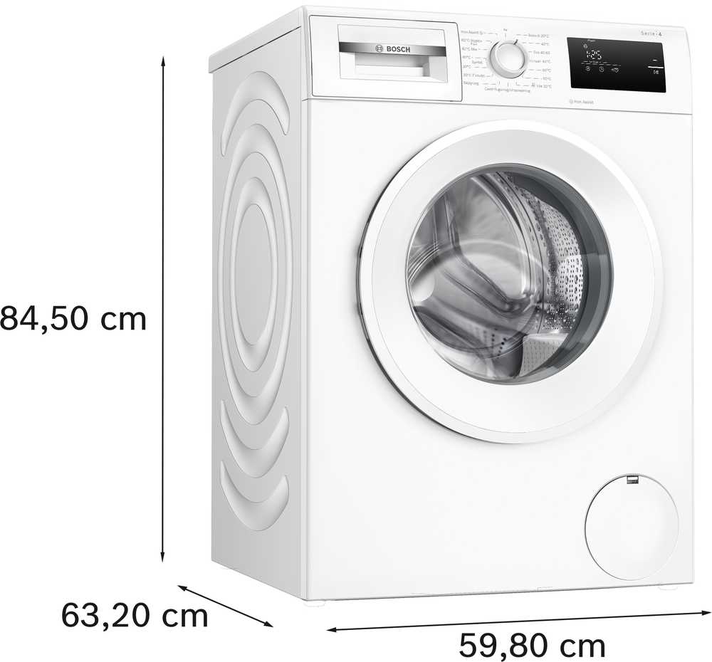 Skalbyklė BOSCH WAN2808LSN, 8 kg - 5