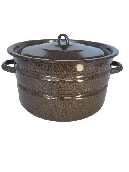 Emaliuotas puodas, 20 L-0
