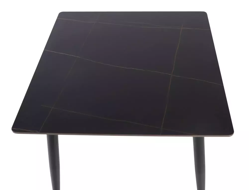 Valgomojo stalas SIGNAL Rion 130x70x76 cm, juoda-1