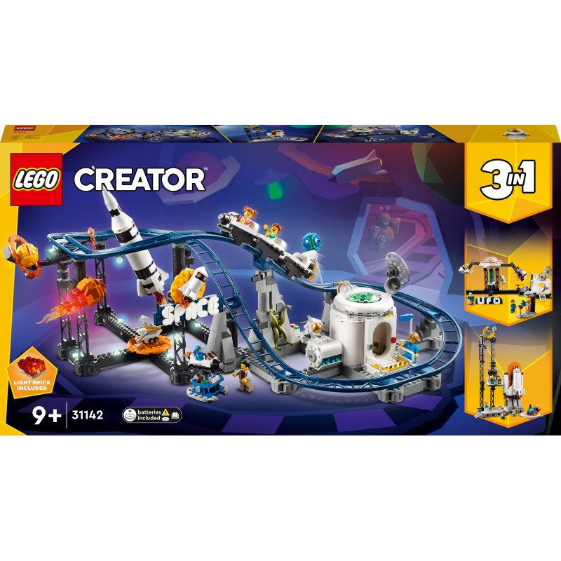 Konstruktorius LEGO Creator Space Roller Coaster 31142 - 1