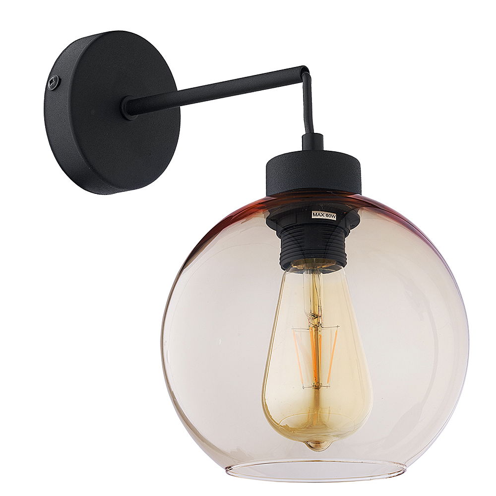 Sieninis šviestuvas TK LIGHTING CUBUS, 1 x E27 15W - 2