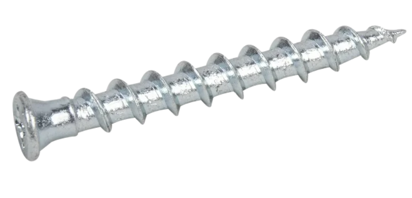 GKP medsraigčiai 5 x 35 mm, dvigubam gipsui, cinkuoti, 50 vnt.-0