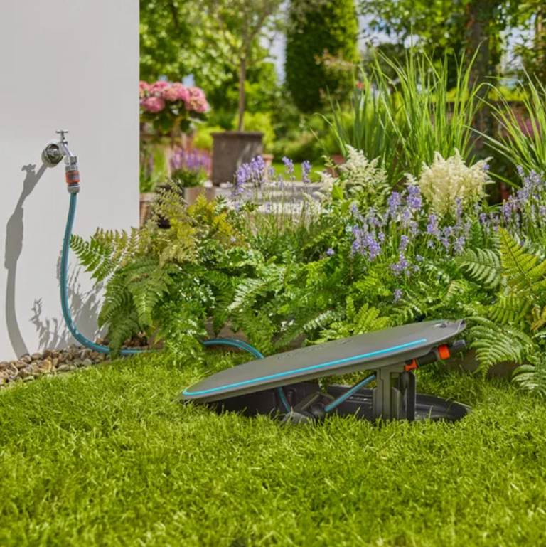 Ritė su žarna montuojama po žeme Gardena Undercover Hose Box RollUp, 20 m - 3