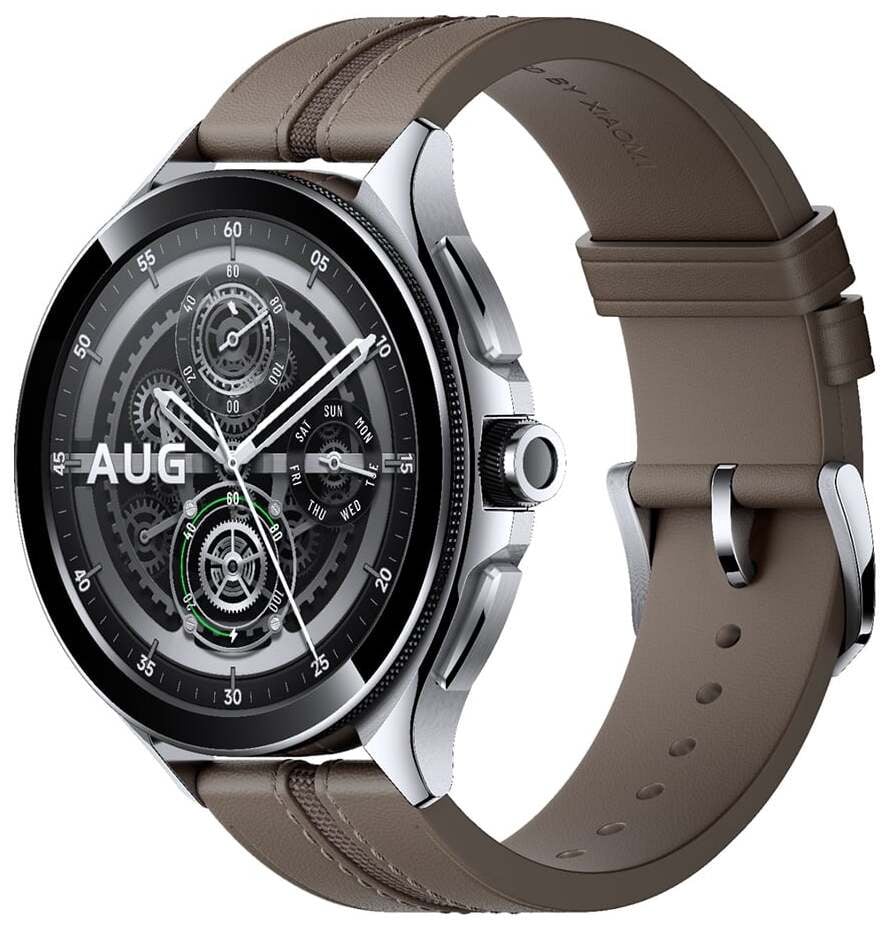 Xiaomi Watch 2 Pro, Smartwatch (silver/brown, LTE)-0