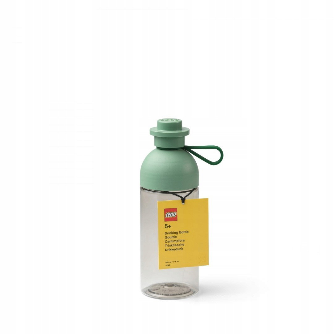 Plastikinė gertuvė LEGO, skaidrios/žalios sp., 0,5 L - 3