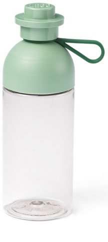 Plastikinė gertuvė LEGO, skaidrios/žalios sp., 0,5 L-0