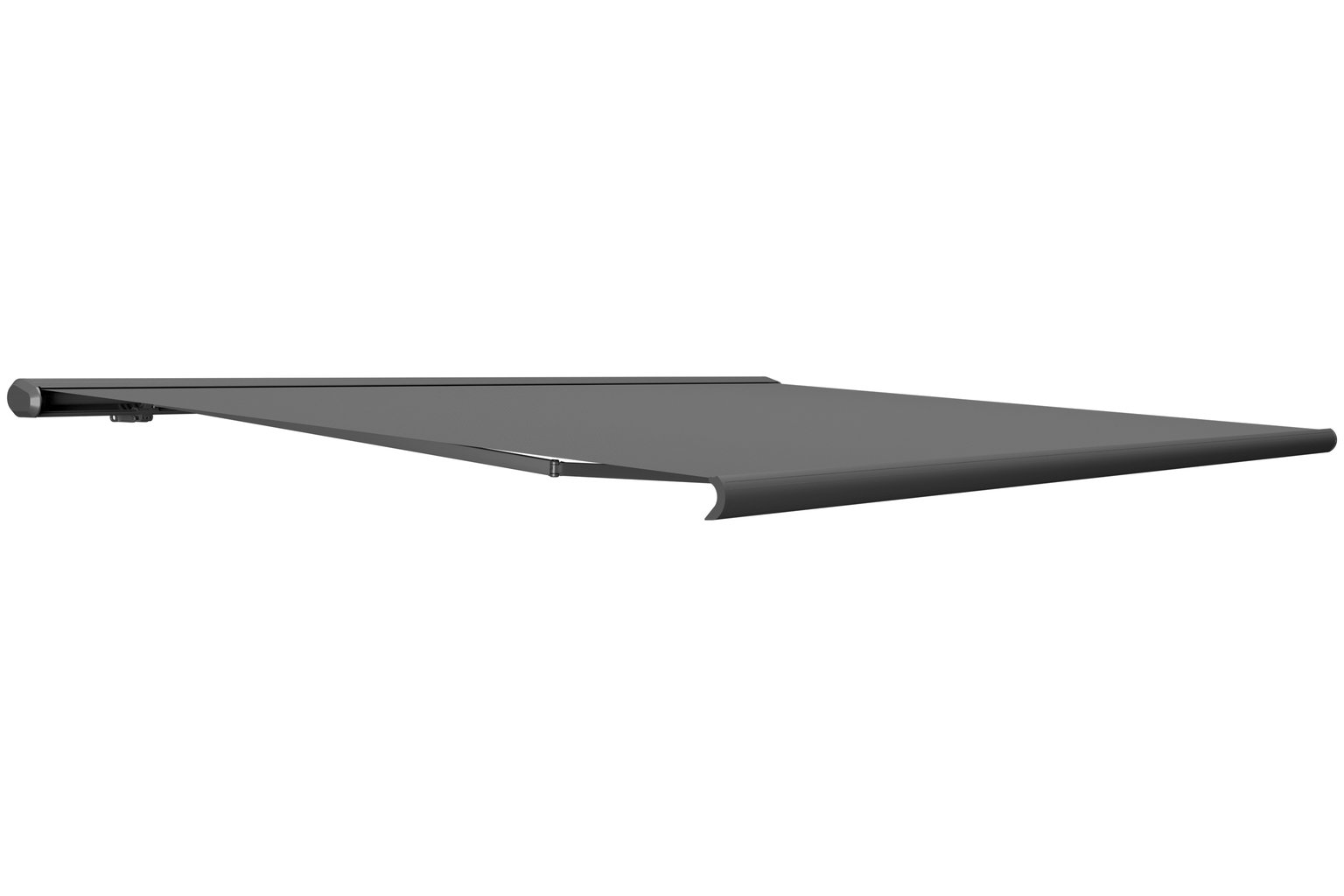 Elektrinė terasos markizė Futura, 400 x 300 cm, pilka-1