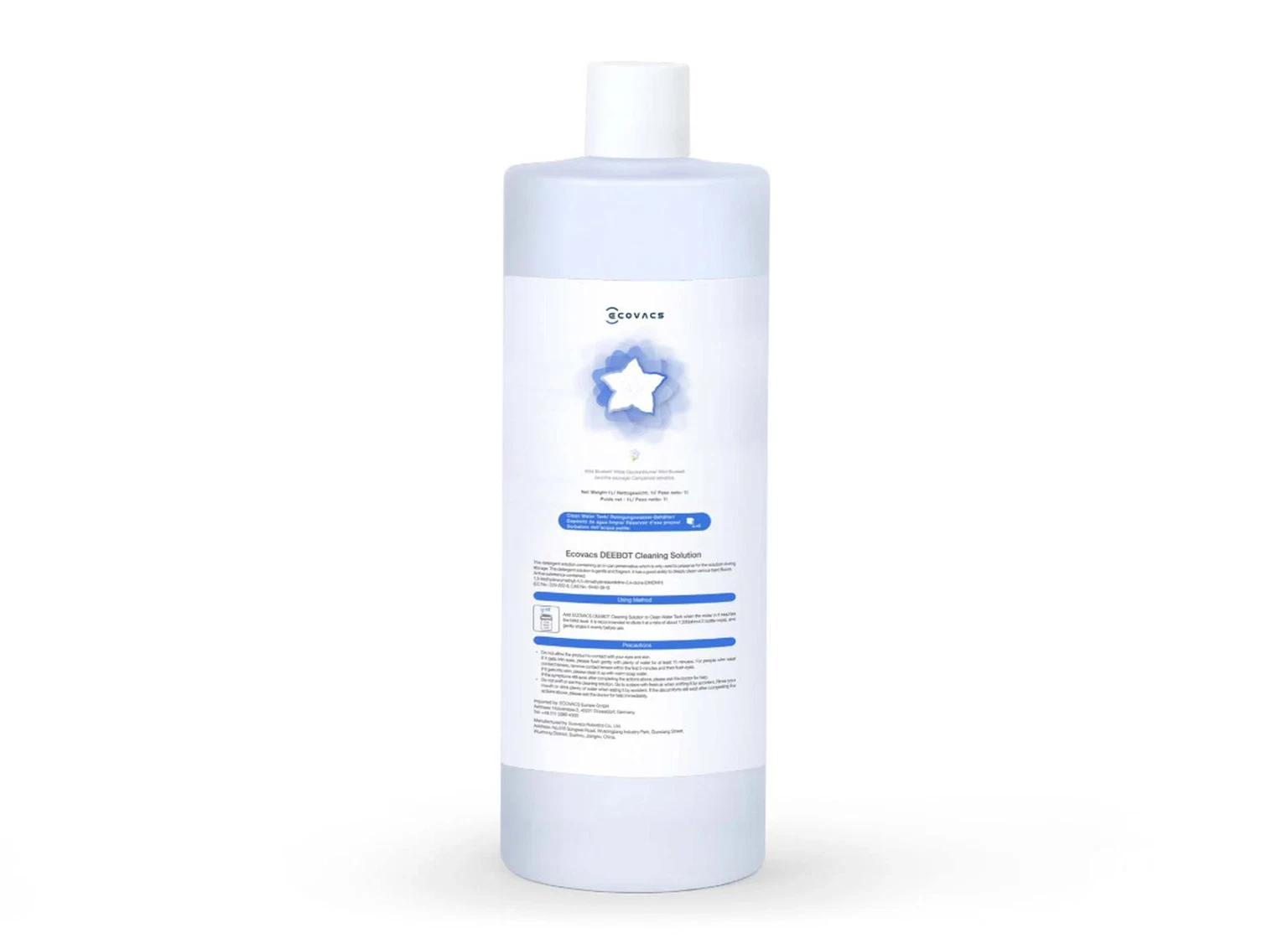 Valymo priemonė Ecovacs Cleaning Solution D-SO01-0019, 1 l